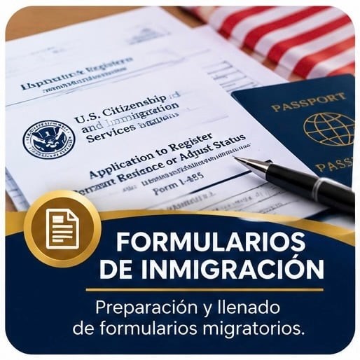 Formularios de inmigración